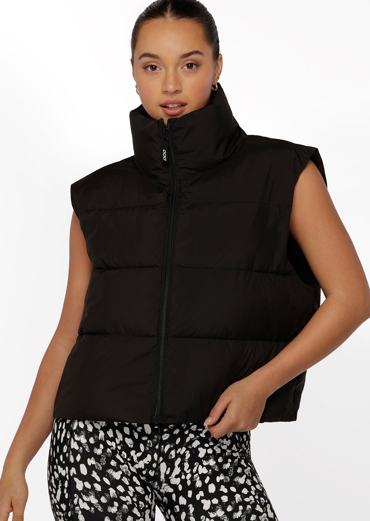 Lorna Jane Weightless Puffer Vest - Black