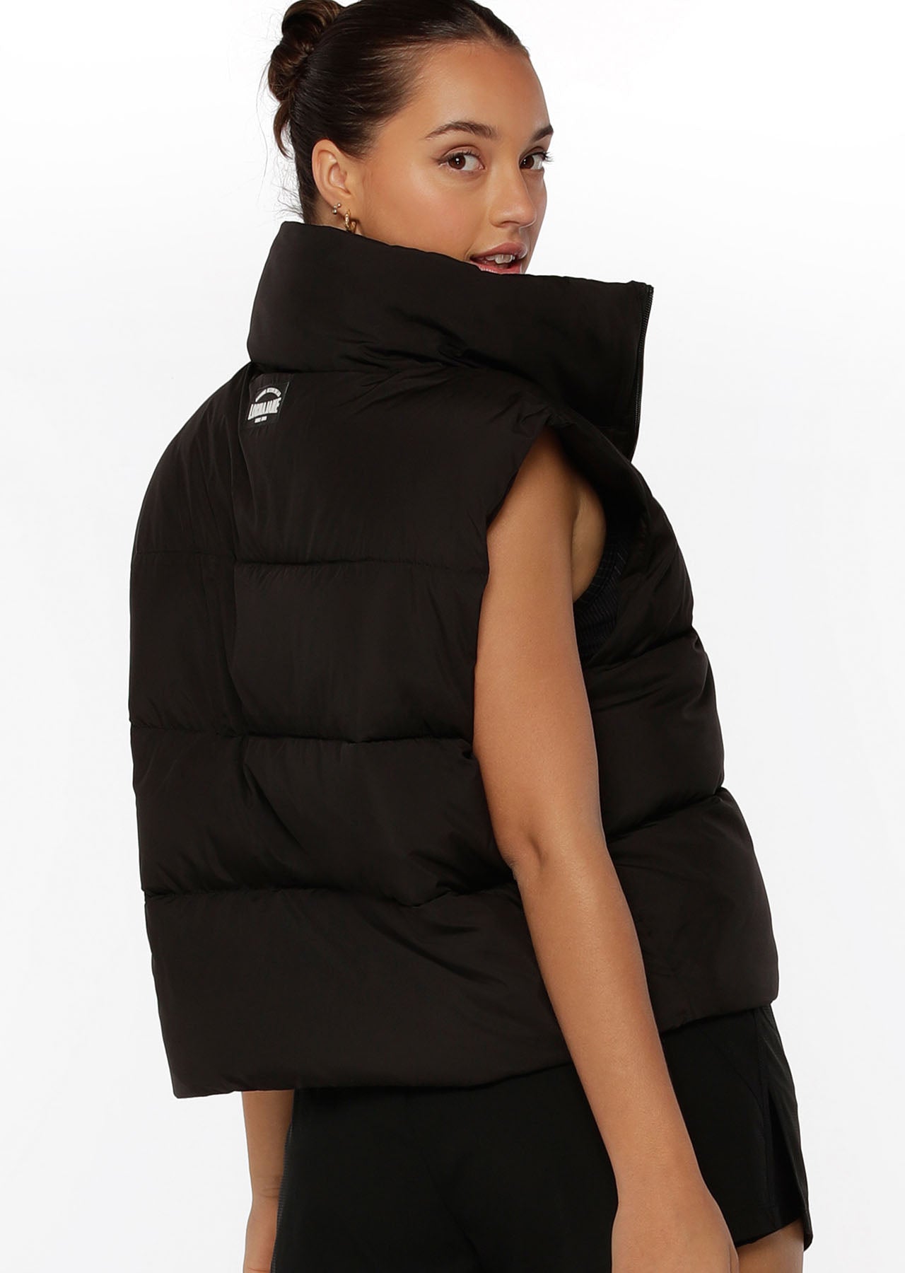 Lorna Jane Weightless Puffer Vest - Black