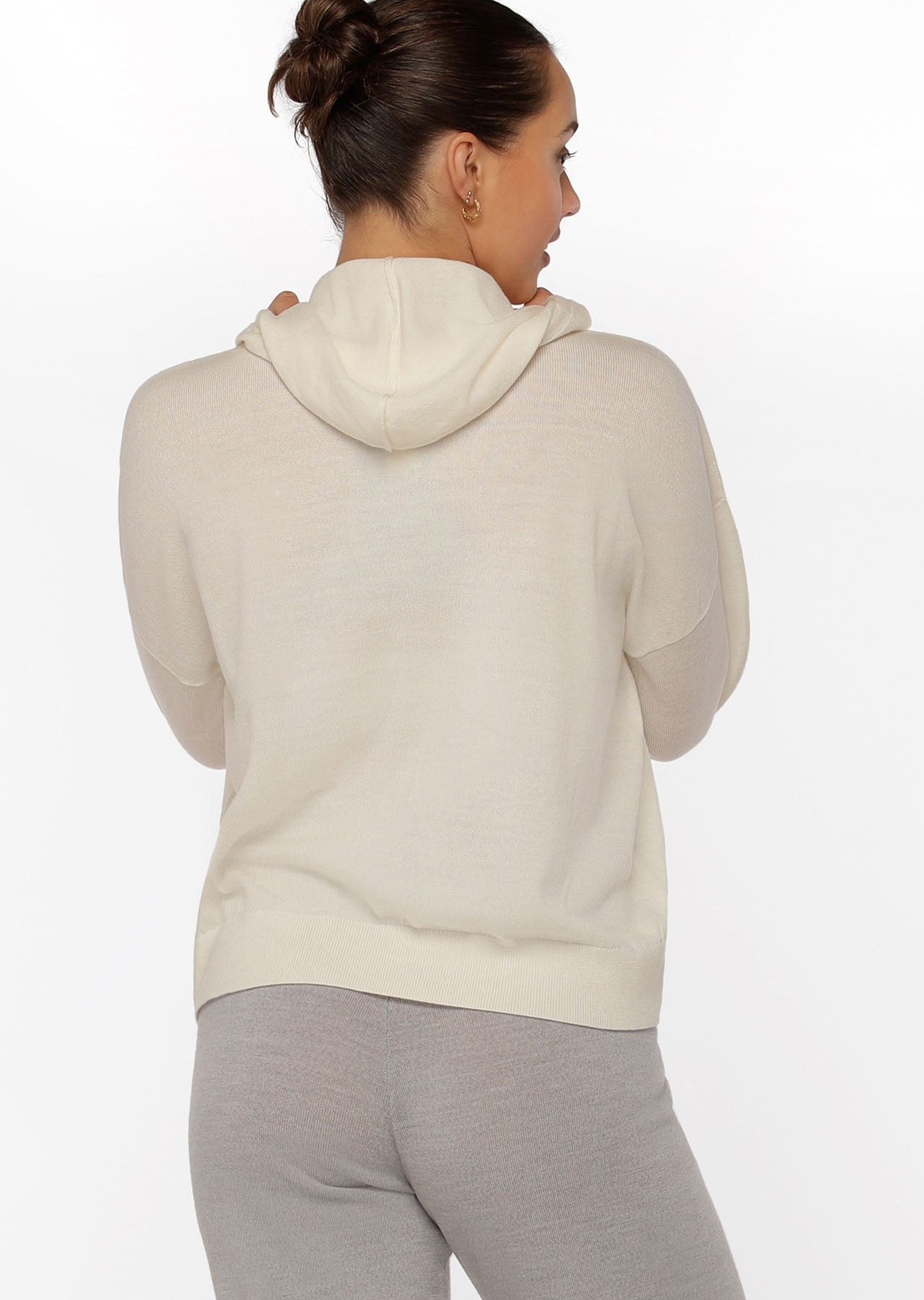 Lorna Jane Wellness Hoodie - Cream