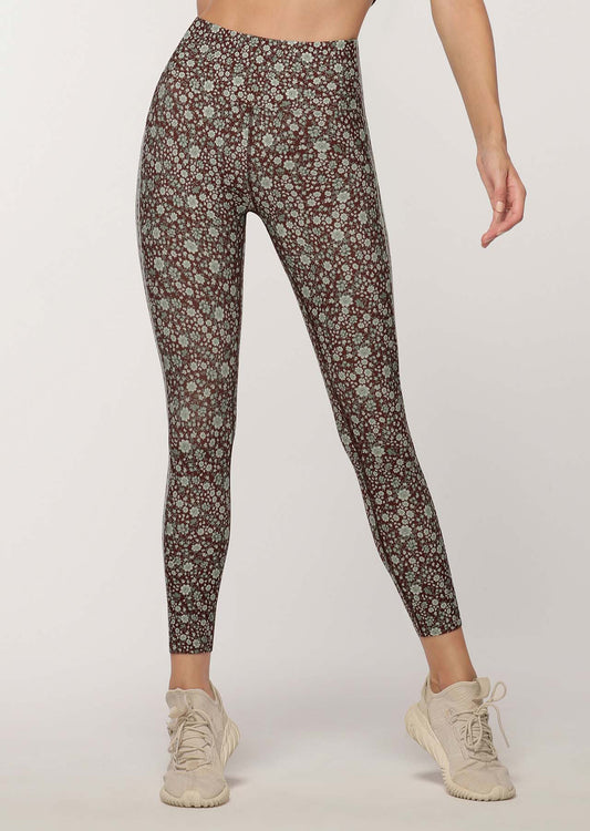 Lorna Jane Wild Ditsy Core Ankle Biter Tight - Wild Ditsy Print