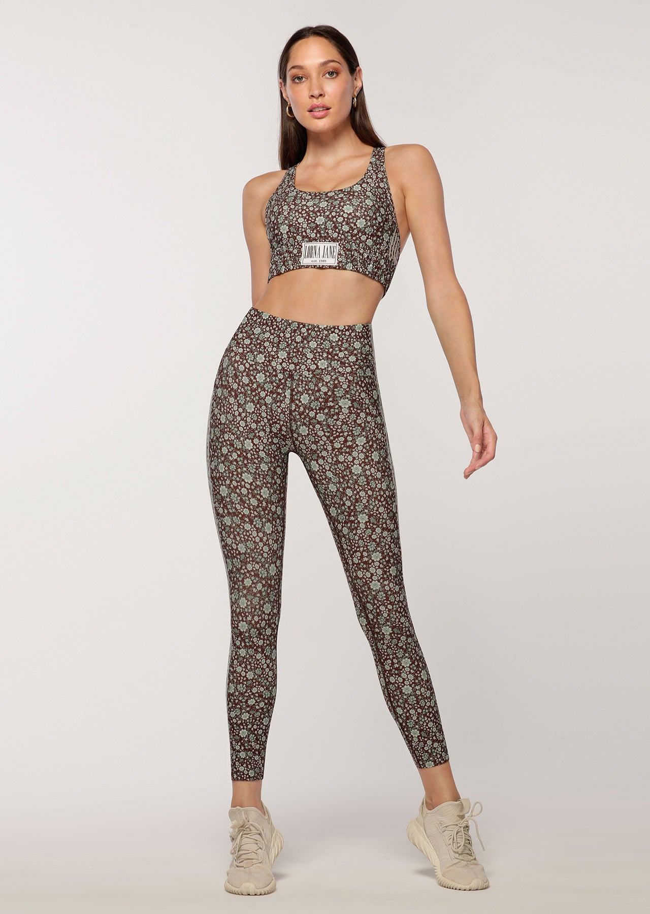 Lorna Jane Wild Ditsy Core Ankle Biter Tight - Wild Ditsy Print