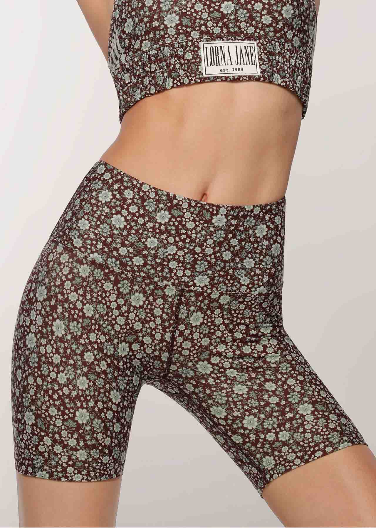 Lorna Jane Wild Ditsy Short Tight - Wild Ditsy Print