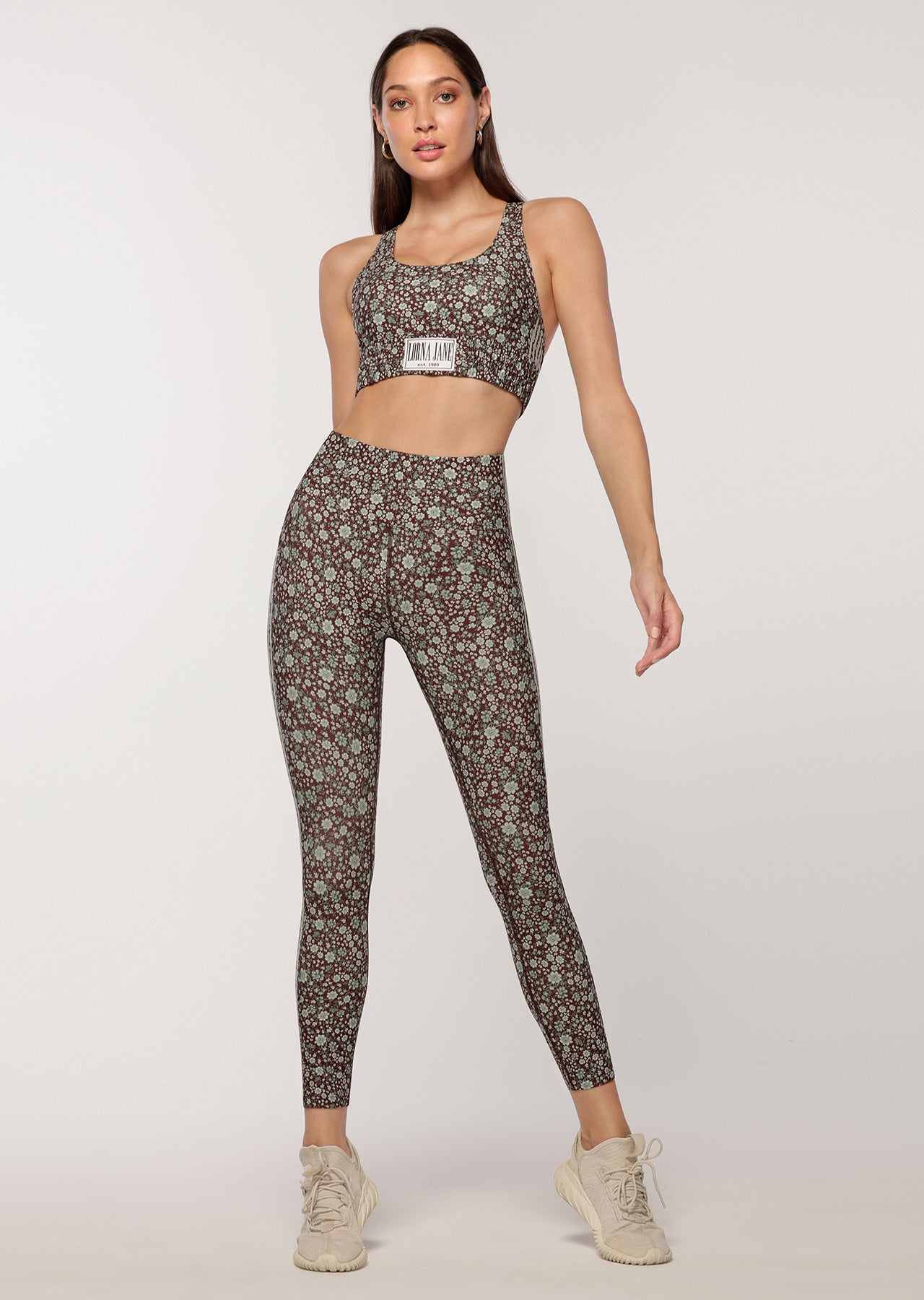 Lorna Jane Wild Ditsy Sports Bra - Wild Ditsy Print