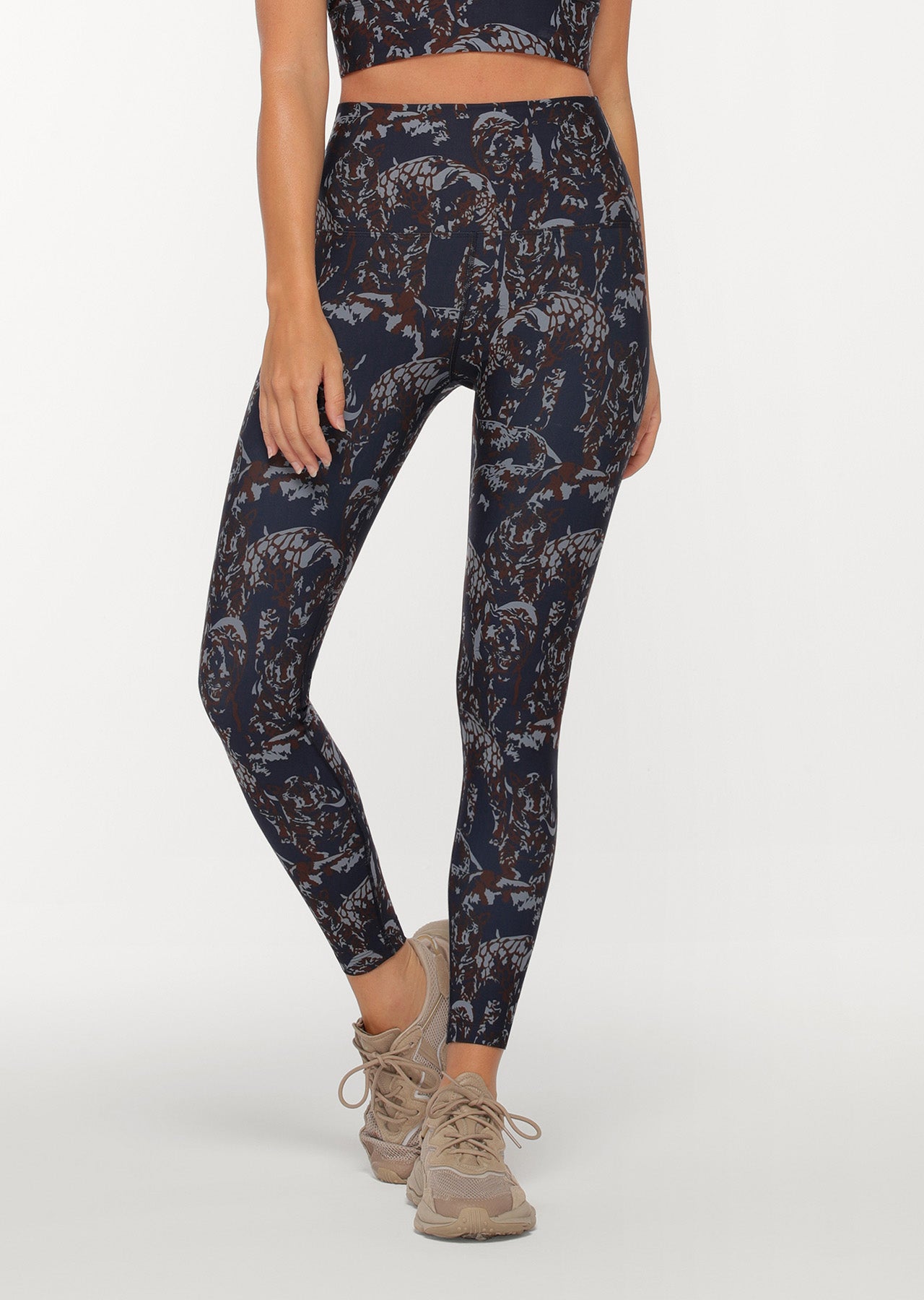 Lorna Jane Wildcat Full Length Leggings - Wildcat Print