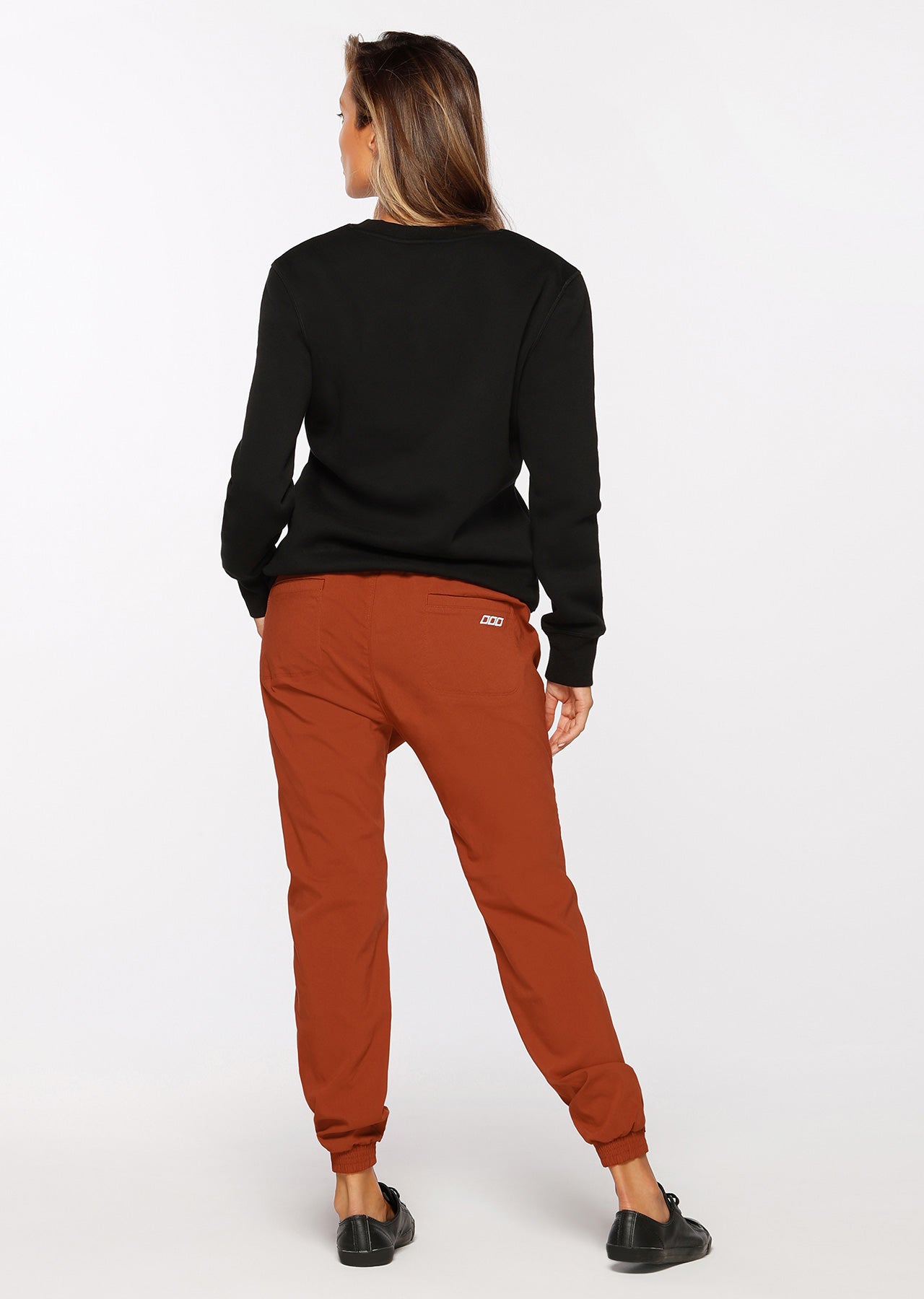 Lorna Jane Winter Flashy Full Length Pant - RUST