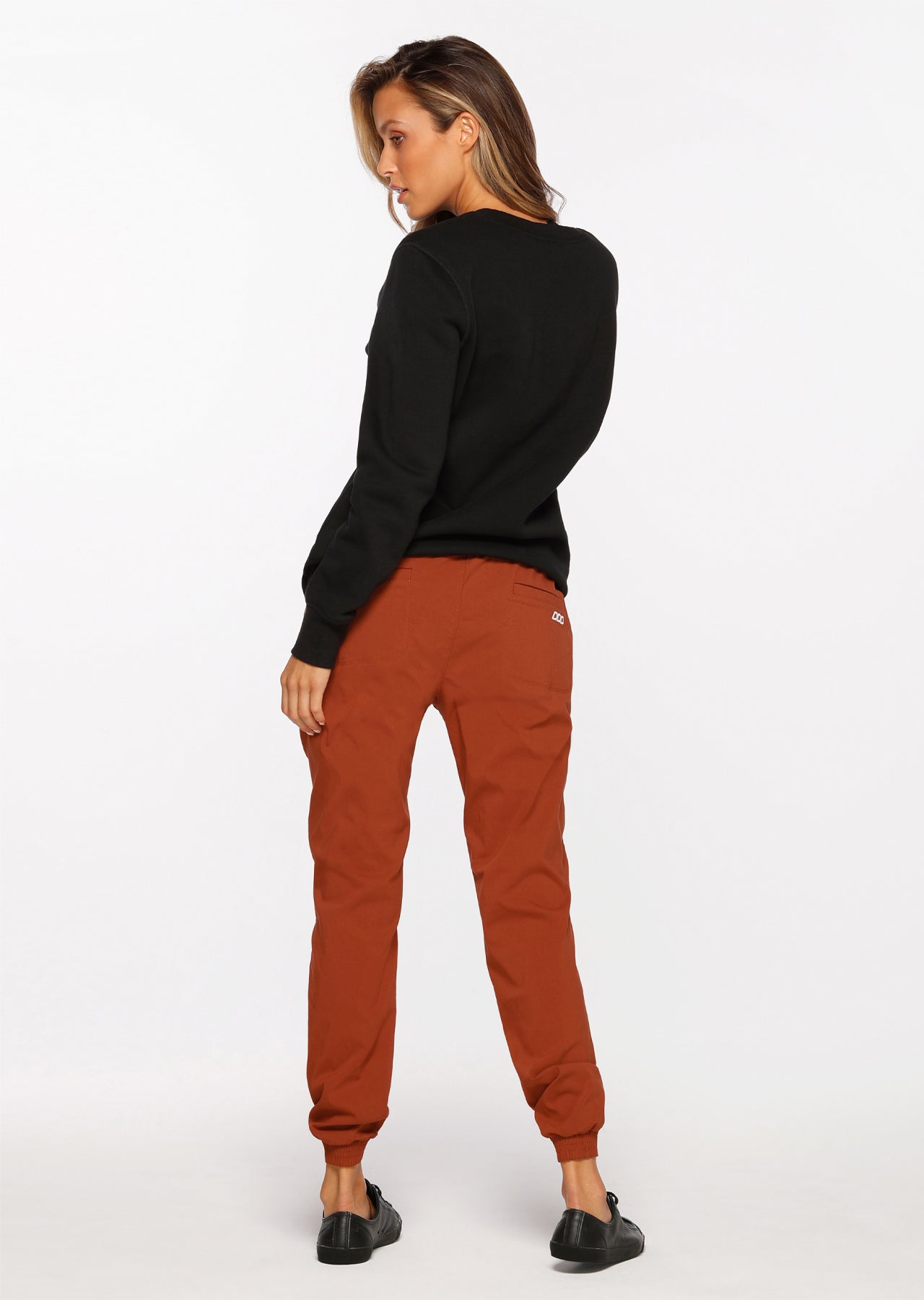 Lorna Jane Winter Flashy Full Length Pant - RUST