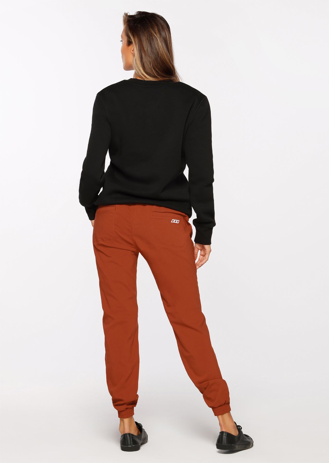 Lorna Jane Winter Flashy Full Length Pant - RUST