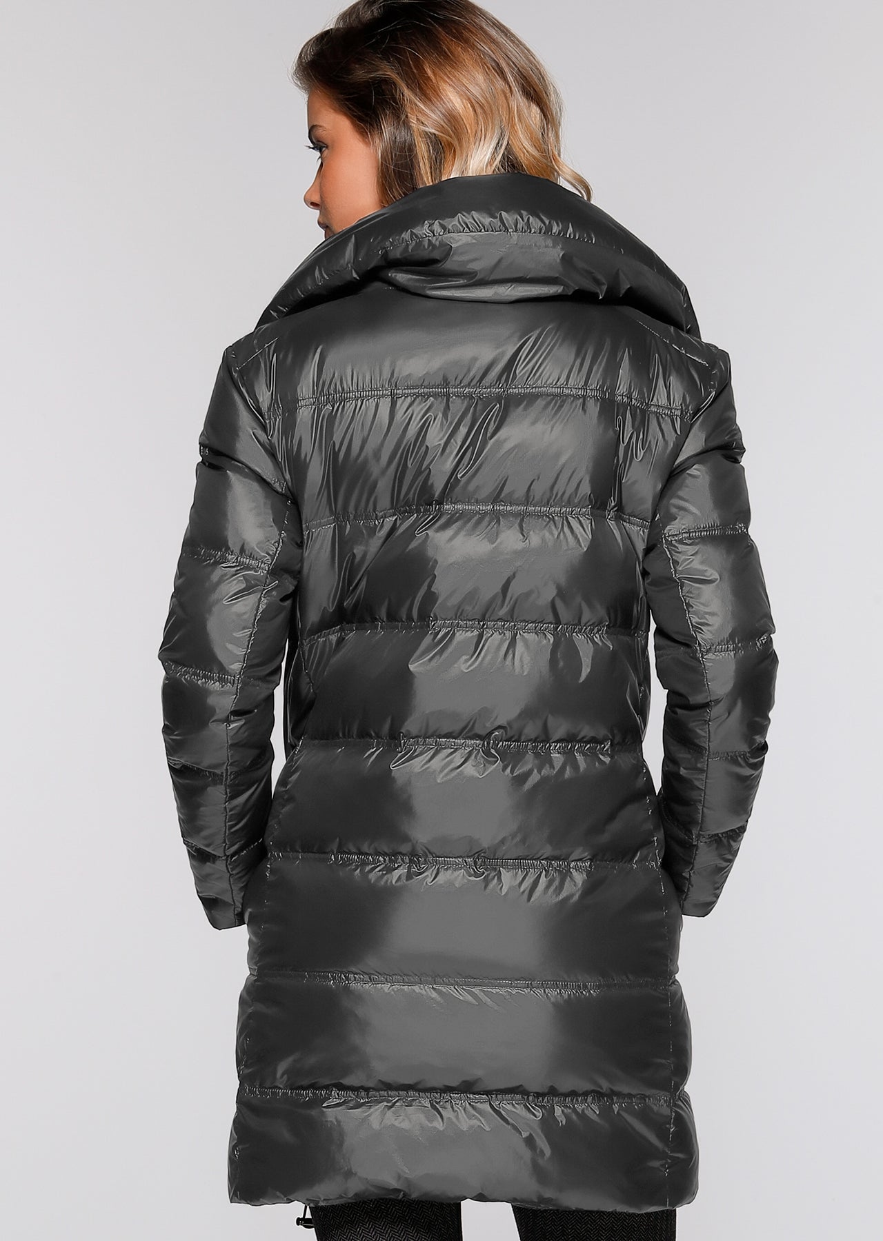 Lorna Jane Winter Solstice Down Jacket - Black Marl