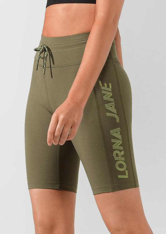 Lorna Jane Yasmin Core Short Tight - Pale Olive