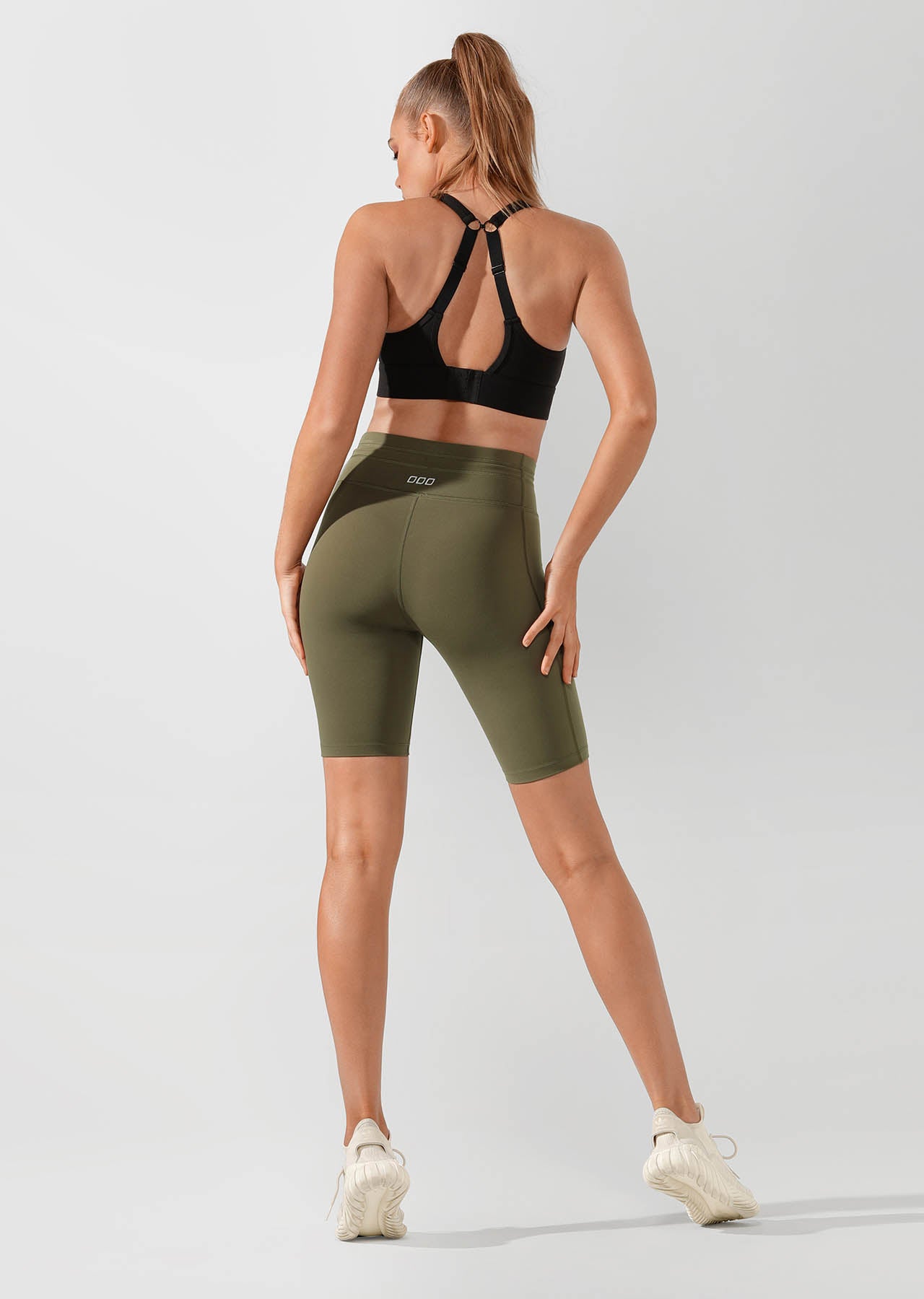 Lorna Jane Yasmin Core Short Tight - Pale Olive