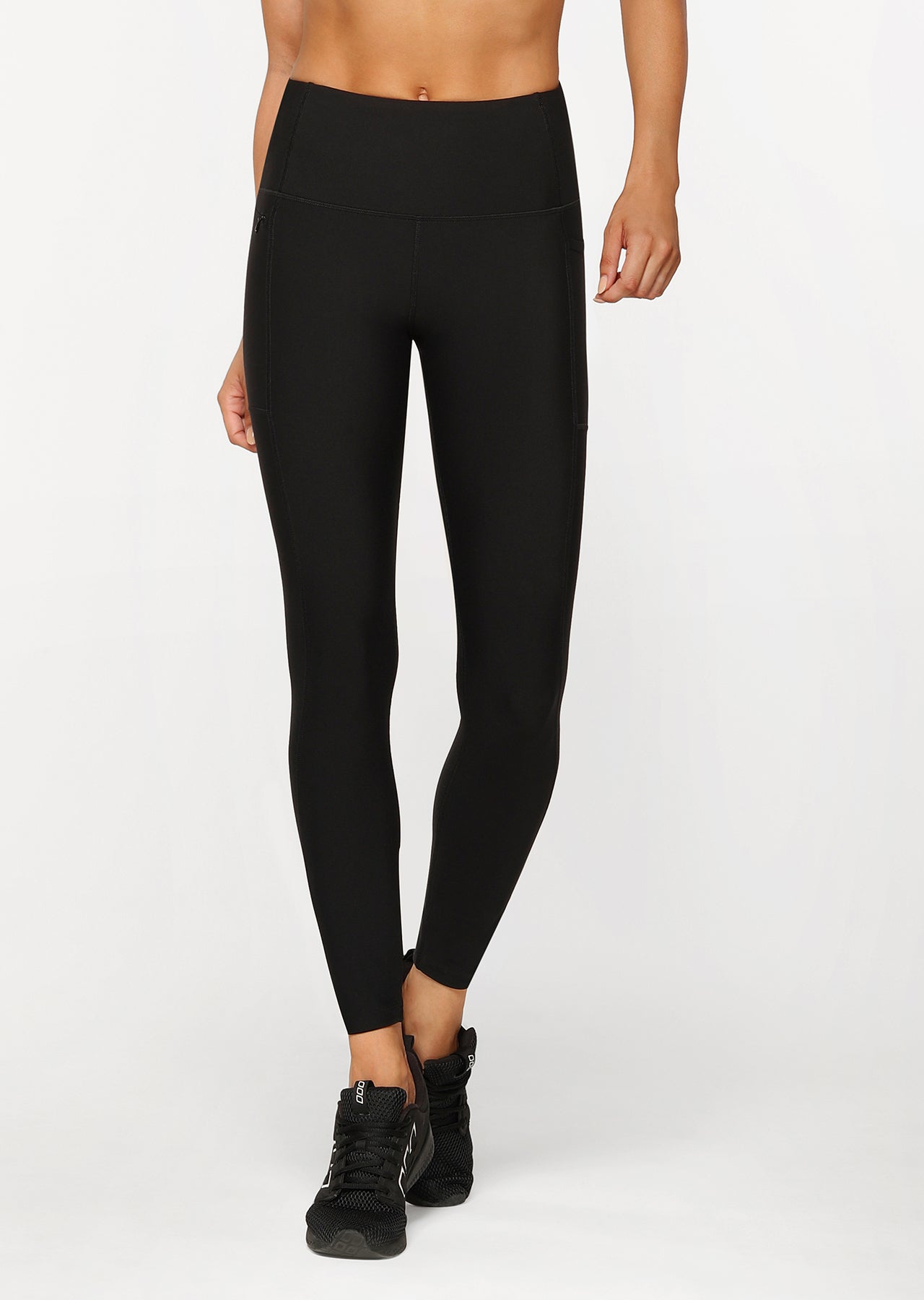 Lorna Jane Zip And Go Core Full Length Tight - Black